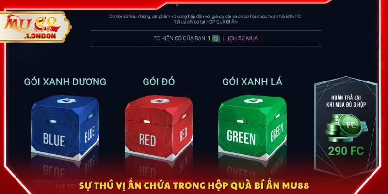 Sự thú vị ẩn chứa trong hộp quà bí ẩn MU88