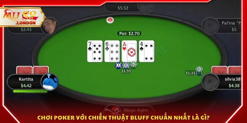 Chơi poker với chiến thuật bluff chuẩn nhất là gì?
