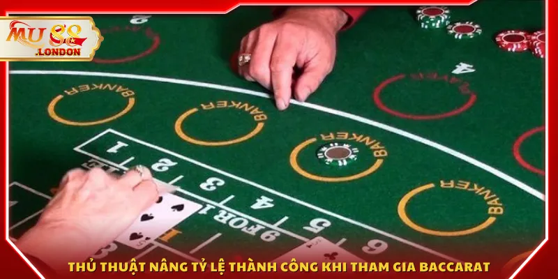 Cách MU88 xác định tỷ lệ cược cho mỗi ván Baccarat